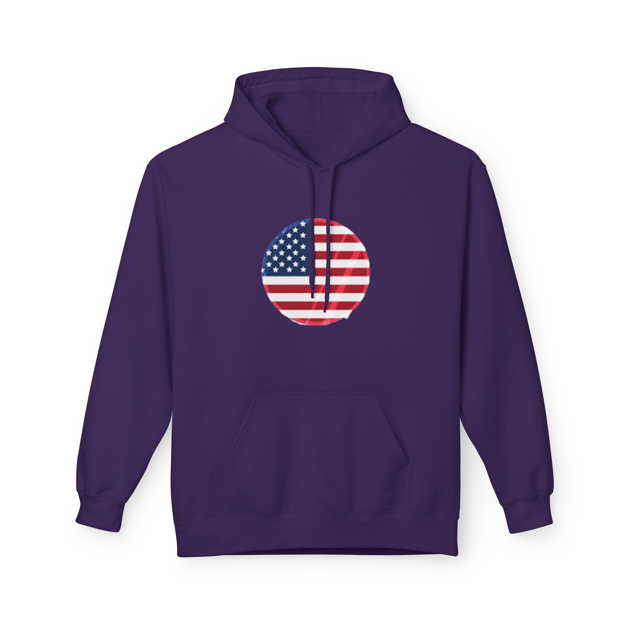 American Flag Circle Hoodie — USA Patriotic Pullover for 4th of July – Image 41