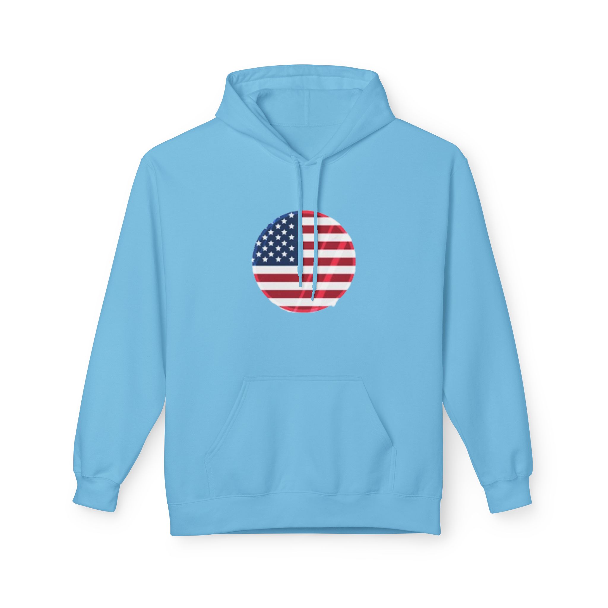 American Flag Circle Hoodie — USA Patriotic Pullover for 4th of July – Image 33