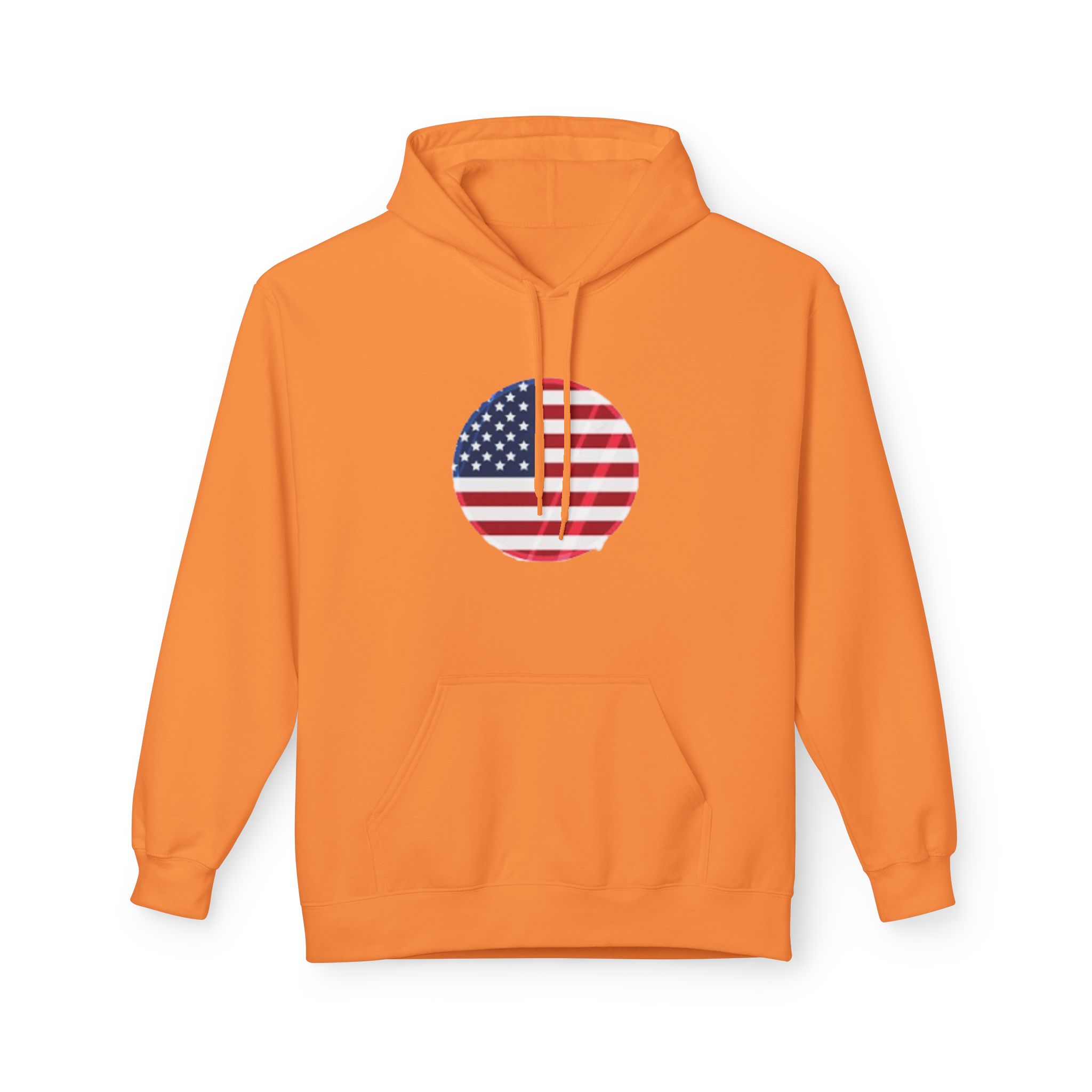 American Flag Circle Hoodie — USA Patriotic Pullover for 4th of July – Image 13