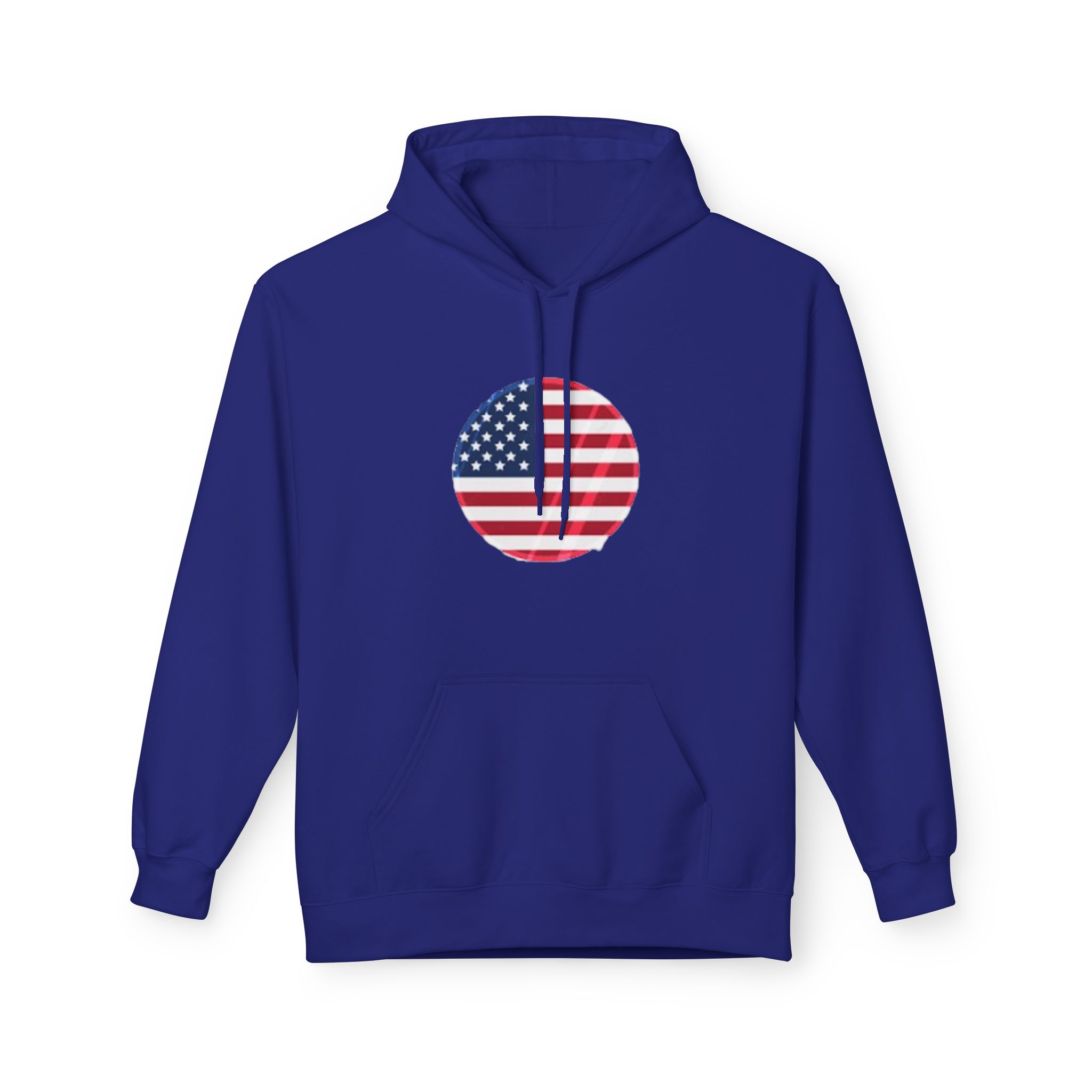 American Flag Circle Hoodie — USA Patriotic Pullover for 4th of July – Image 37