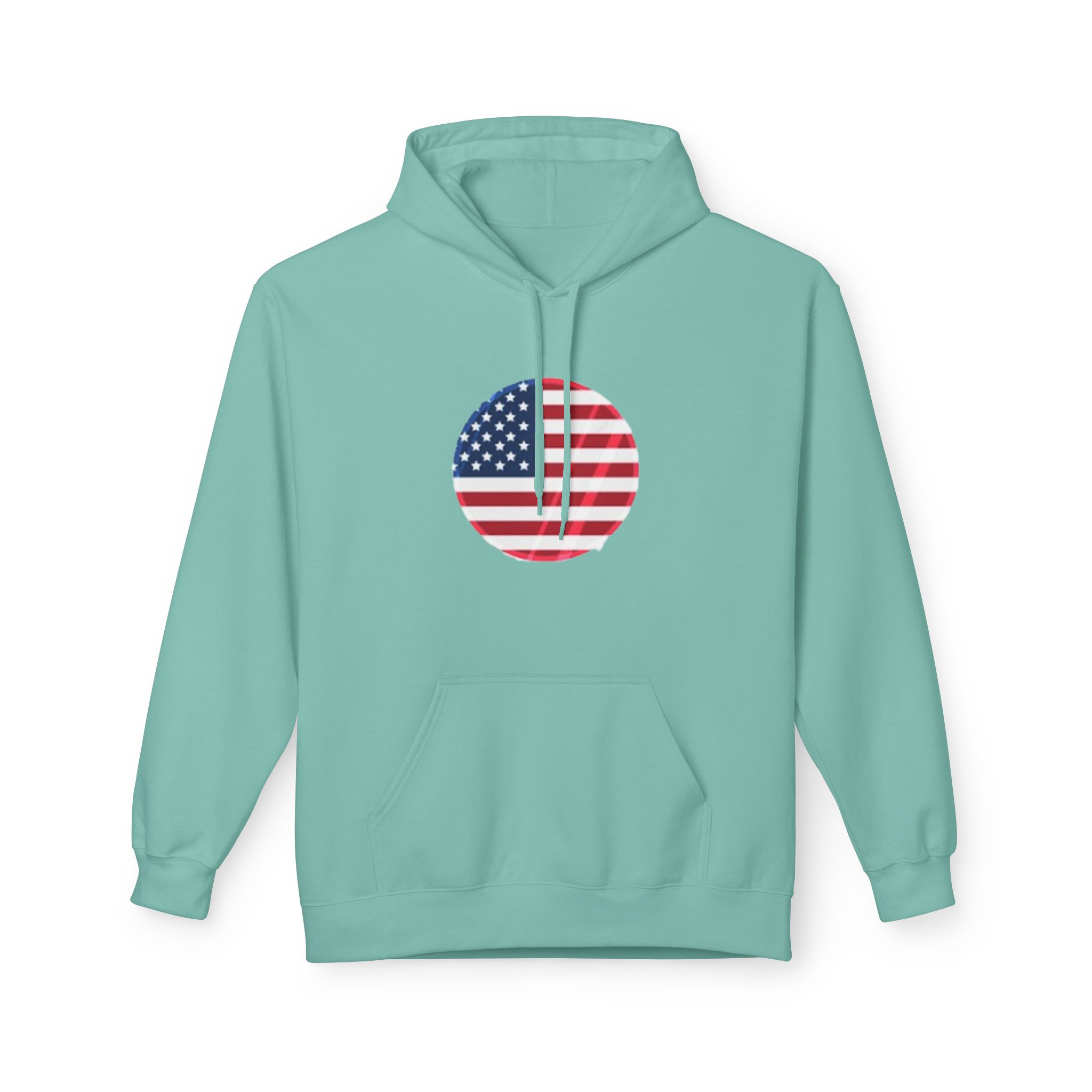 American Flag Circle Hoodie — USA Patriotic Pullover for 4th of July – Image 29