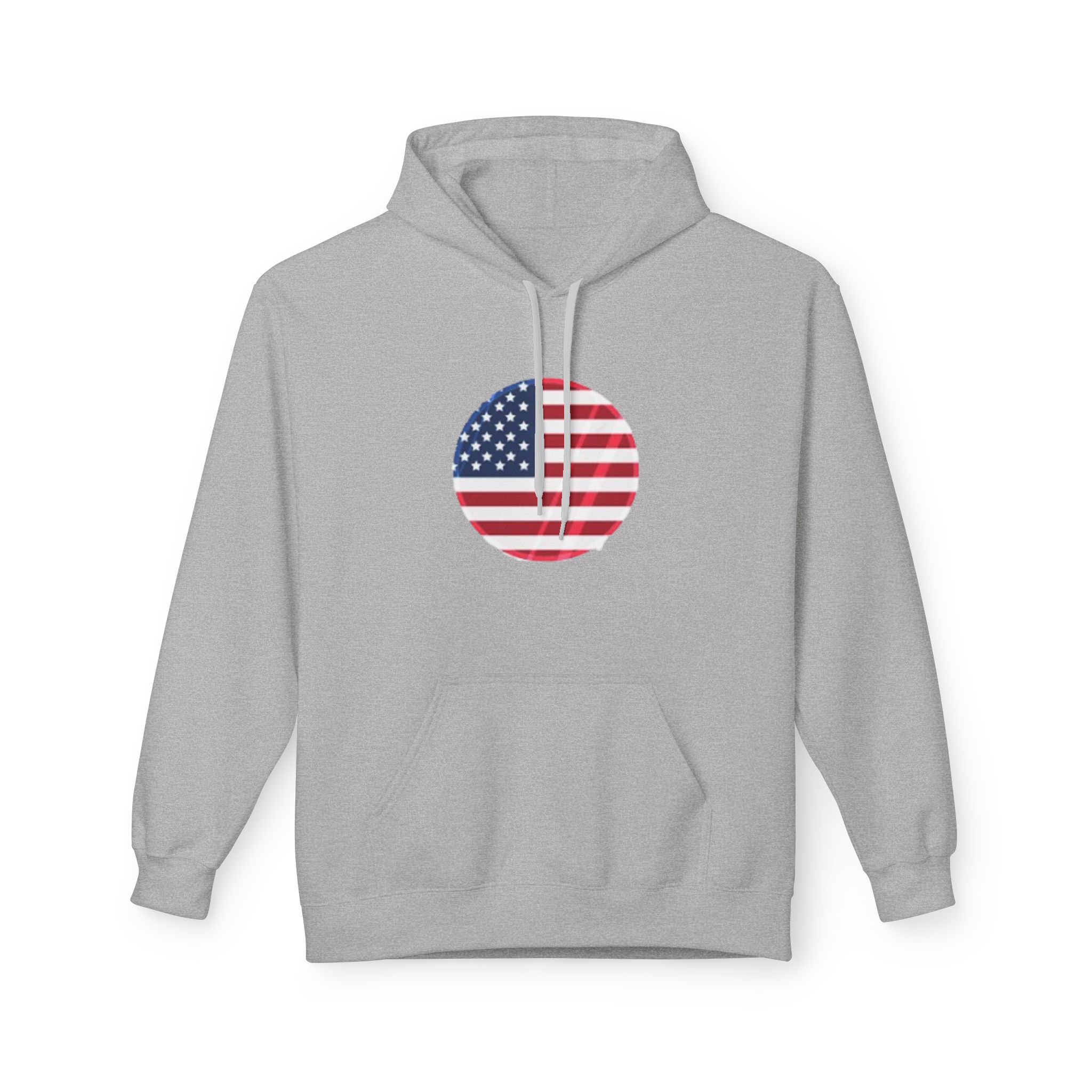 American Flag Circle Hoodie — USA Patriotic Pullover for 4th of July – Image 9